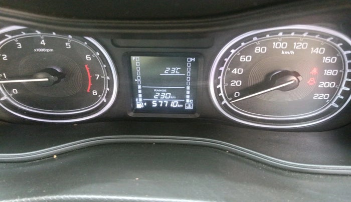 2021 Maruti Vitara Brezza ZXI, Petrol, Manual, 57,710 km, interior