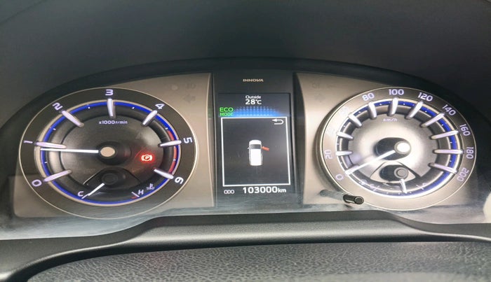 2018 Toyota Innova Crysta 2.4 VX 7 STR, Diesel, Manual, 1,03,000 km, interior