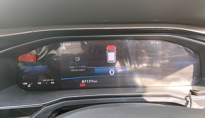 2022 Volkswagen VIRTUS TOPLINE TSI 1.0 MT, Petrol, Manual, 87,177 km, interior