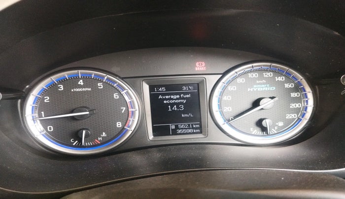 2022 Maruti S Cross ZETA 1.5, Petrol, Manual, 35,598 km, interior