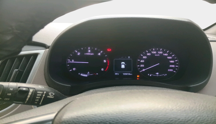 2018 Hyundai Creta SX (O) 1.6 DIESEL, Diesel, Manual, 1,20,414 km, interior