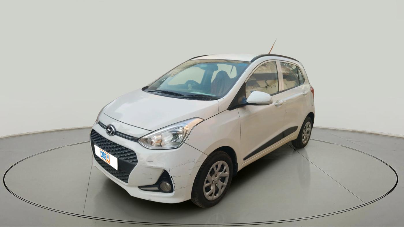 2017 Hyundai Grand i10 SPORTZ (O) 1.2 KAPPA VTVT, Petrol, Manual, 25,158 km, exterior