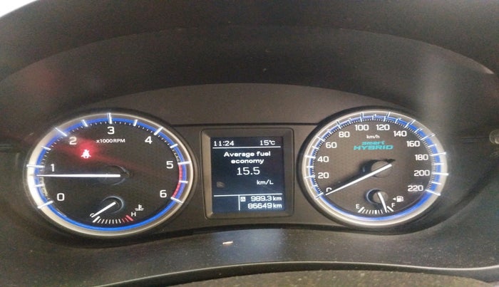 2018 Maruti S Cross ZETA 1.3, Diesel, Manual, 86,649 km, interior