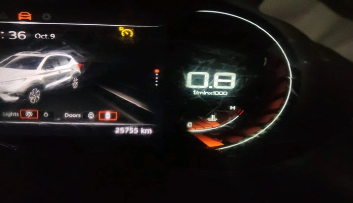 2022 MG ASTOR SHARP 1.5 MT, Petrol, Manual, 28,000 km, interior