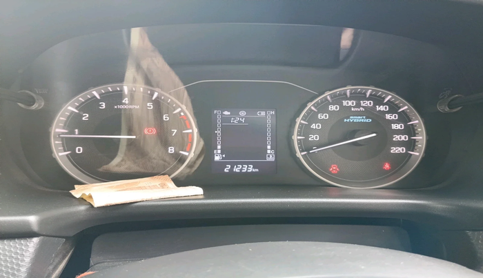 2022 Maruti BREZZA LXI SMART HYBRID, Petrol, Manual, 21,233 km, interior