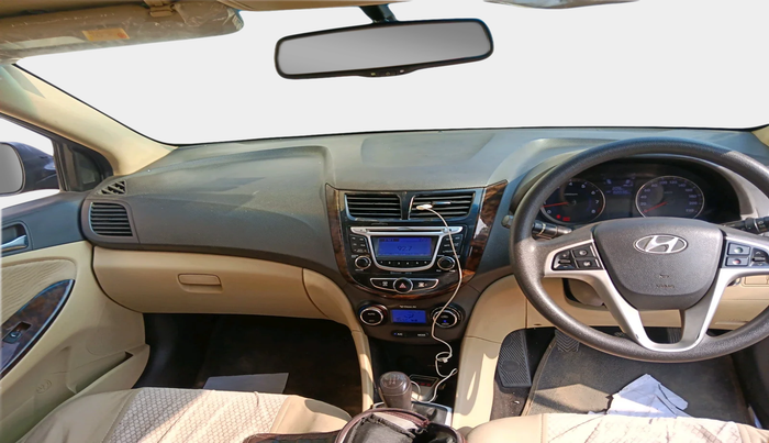 2013 Hyundai Verna FLUIDIC 1.6 VTVT SX, Petrol, Manual, 82,036 km, interior