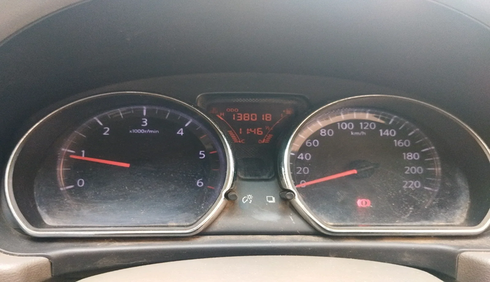 2013 Nissan Sunny XV DIESEL, Diesel, Manual, 1,38,018 km, interior