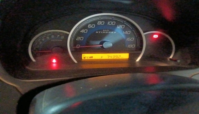 2015 Maruti Wagon R Stingray VXI, Petrol, Manual, 74,392 km, interior