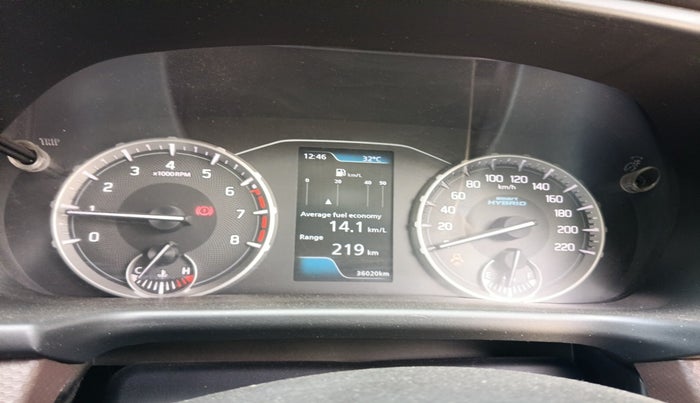2023 Maruti BREZZA ZXI + SMART HYBRID, Petrol, Manual, 36,020 km, interior