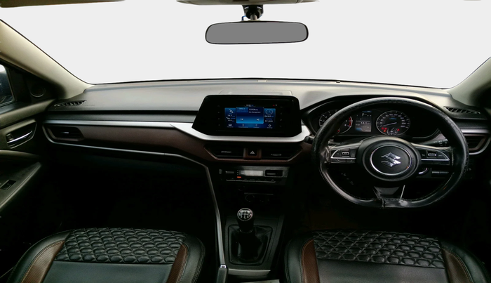 2023 Maruti BREZZA ZXI SMART HYBRID , Petrol, Manual, 43,541 km, interior