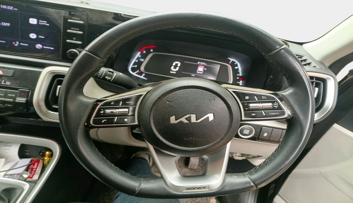 2022 KIA SONET HTX ANNIVERSARY EDITION 1.5, Diesel, Manual, 63,938 km, interior