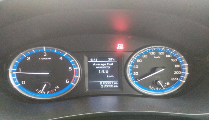 2015 Maruti S Cross ALPHA 1.3, Diesel, Manual, 2,15,695 km, interior