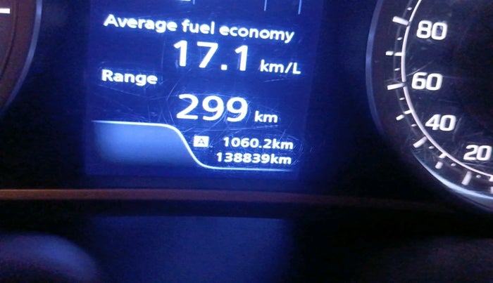 2020 Maruti Dzire ZXI, Petrol, Manual, 1,38,839 km, interior