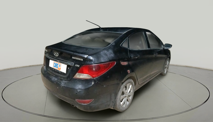 2011 Hyundai Verna FLUIDIC 1.6 VTVT SX, Petrol, Manual, 70,110 km, exterior