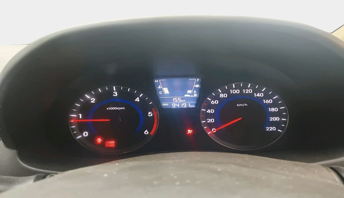 2012 Hyundai Verna FLUIDIC 1.6 CRDI EX, Diesel, Manual, 94,191 km, interior