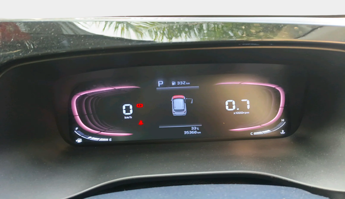 2022 KIA CARENS LUXURY PLUS 1.5 DIESEL AT 6 STR, Diesel, Automatic, 35,368 km, interior