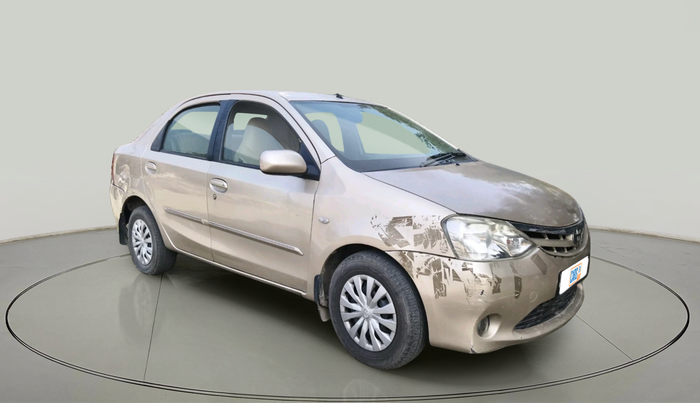 2011 Toyota Etios G, Petrol, Manual, 46,476 km, exterior