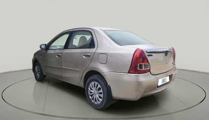 2011 Toyota Etios G, Petrol, Manual, 46,476 km, exterior