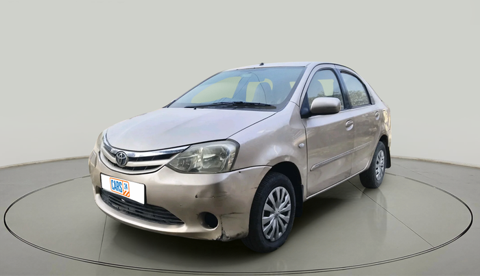 2011 Toyota Etios G, Petrol, Manual, 46,476 km, exterior