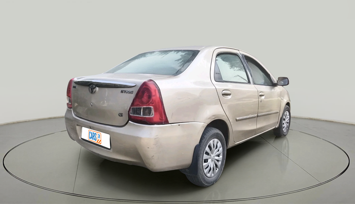 2011 Toyota Etios G, Petrol, Manual, 46,476 km, exterior