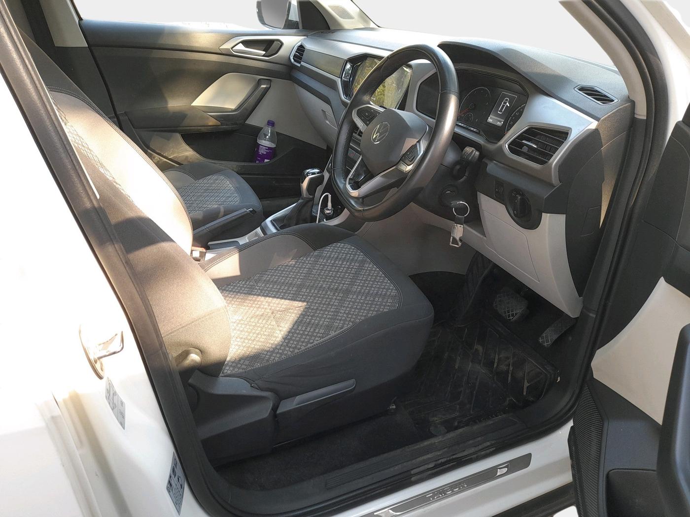 2022 Volkswagen TAIGUN HIGHLINE 1.0 TSI AT, Petrol, Automatic, 11,00,001 km, interior