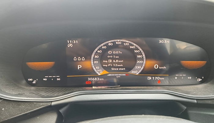 2023 Skoda KUSHAQ STYLE 1.0L TSI AT (6 AIRBAGS), Petrol, Automatic, 30,683 km, interior
