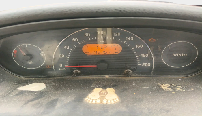 2011 Tata Indica Vista LX QUADRAJET, Diesel, Manual, 1,48,151 km, interior