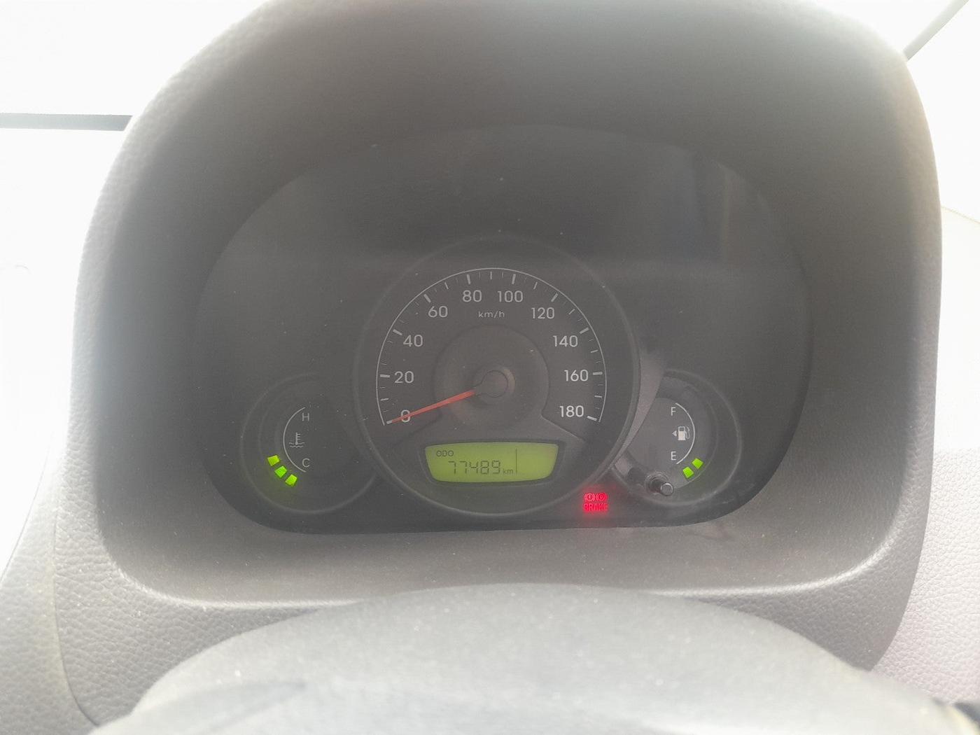 2012 Hyundai Eon ERA +, Petrol, Manual, 77,525 km, interior