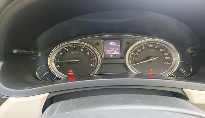 2017 Maruti Ciaz DELTA 1.4 MT PETROL, Petrol, Manual, 1,52,146 km, interior