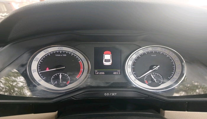 2017 Skoda Superb L&K 1.8 TSI AT, Petrol, Automatic, 1,41,206 km, interior