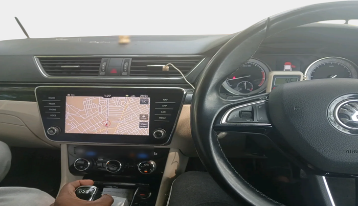 2017 Skoda Superb L&K 1.8 TSI AT, Petrol, Automatic, 1,41,206 km, interior