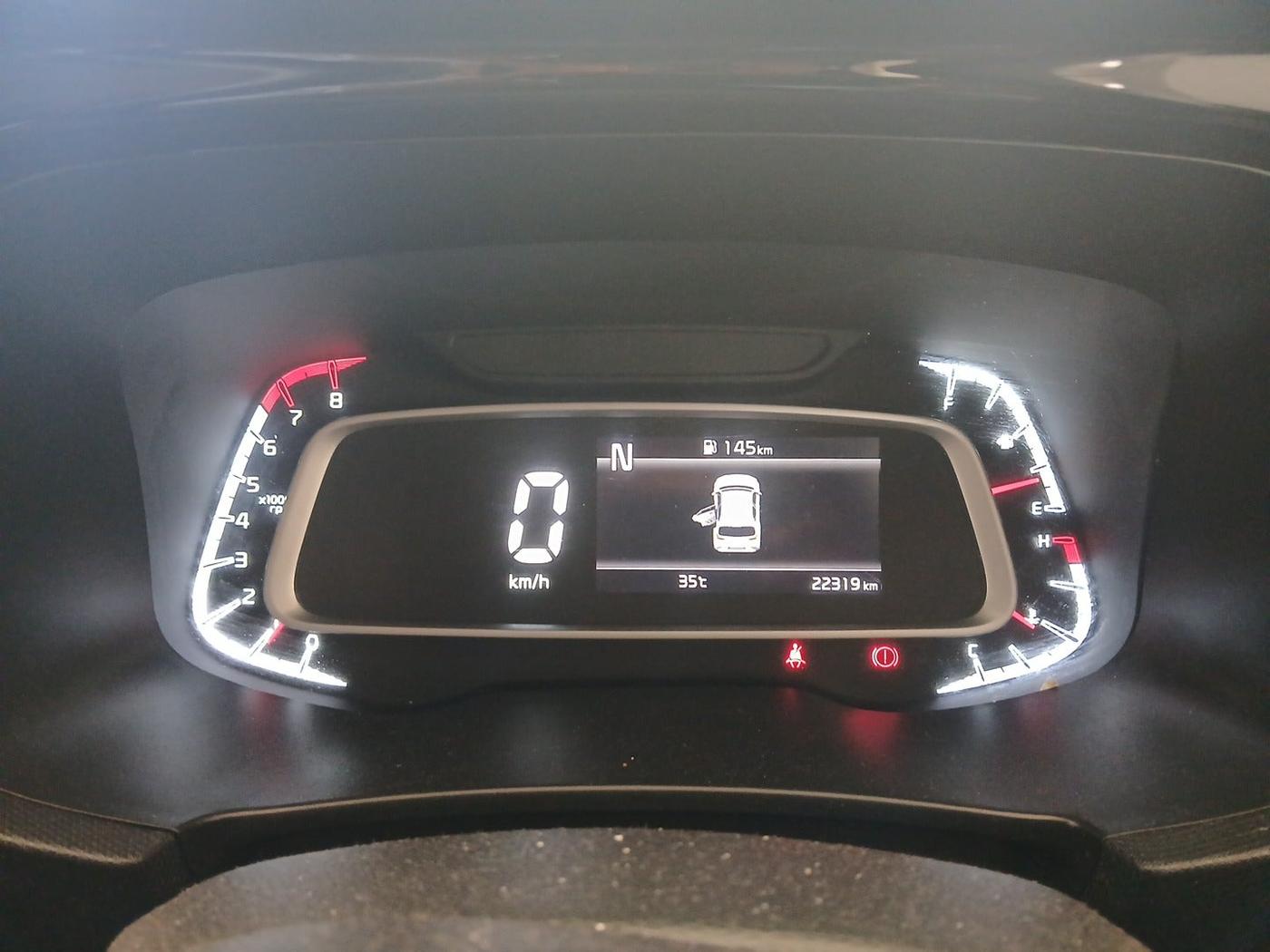 2021 KIA SONET GTX PLUS 1.0 IMT DUAL TONE, Petrol, Manual, 22,319 km, interior