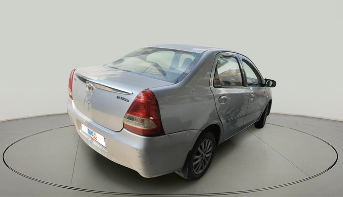 2011 Toyota Etios V, Petrol, Manual, 83,869 km, exterior