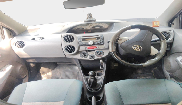 2011 Toyota Etios V, Petrol, Manual, 83,869 km, interior