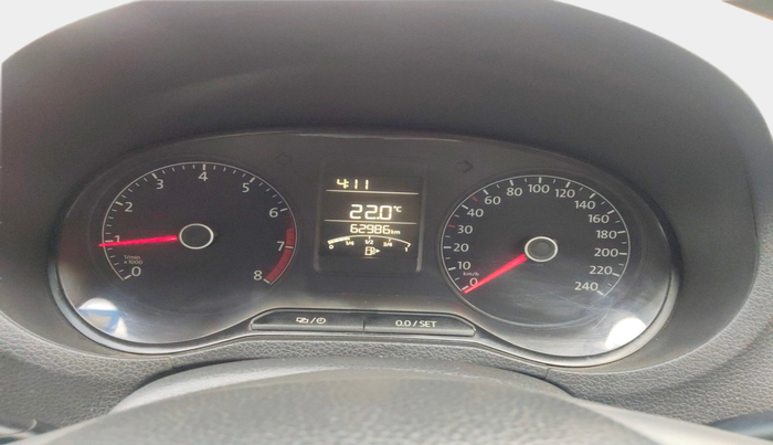 2016 Volkswagen Polo TRENDLINE 1.2L PETROL, Petrol, Manual, 62,986 km, interior