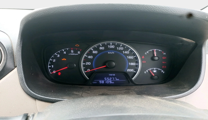 2017 Hyundai Grand i10 SPORTZ (O) 1.2 U2 CRDI, Diesel, Manual, 98,109 km, interior