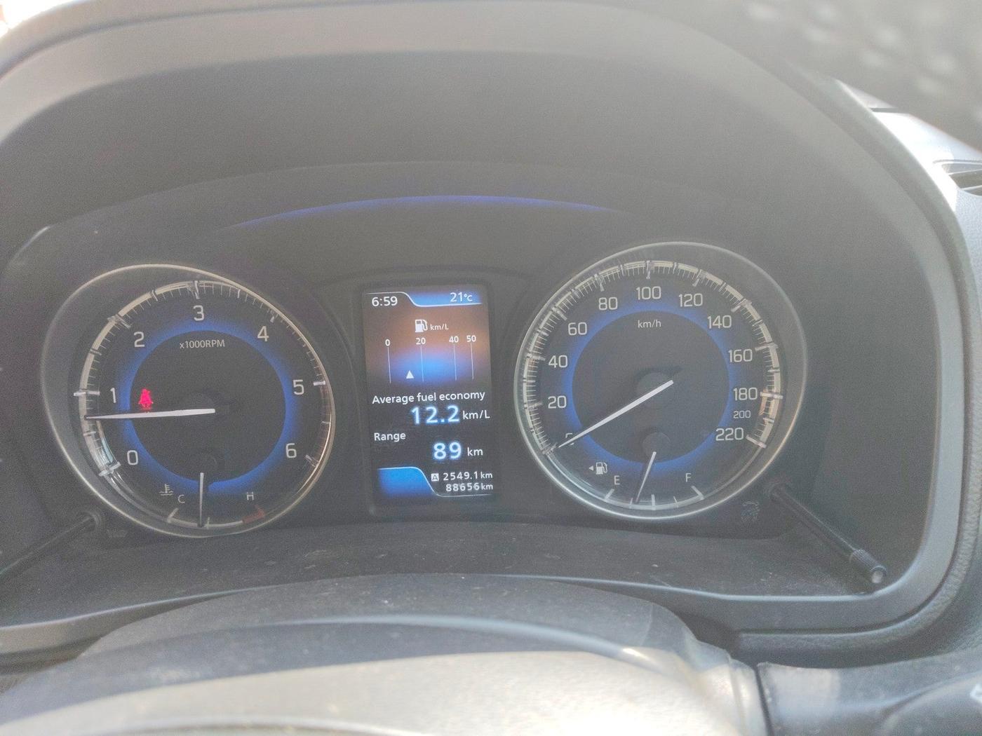 2017 Maruti Baleno ALPHA DIESEL 1.3, Diesel, Manual, 88,656 km, interior
