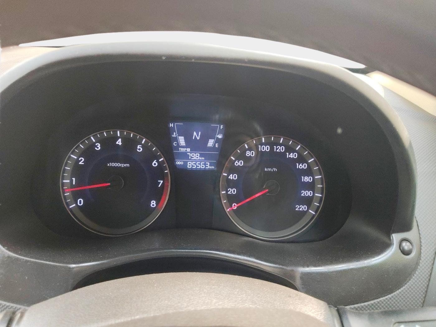 2016 Hyundai Verna 1.6 VTVT SX AT, Petrol, Automatic, 87,000 km, interior