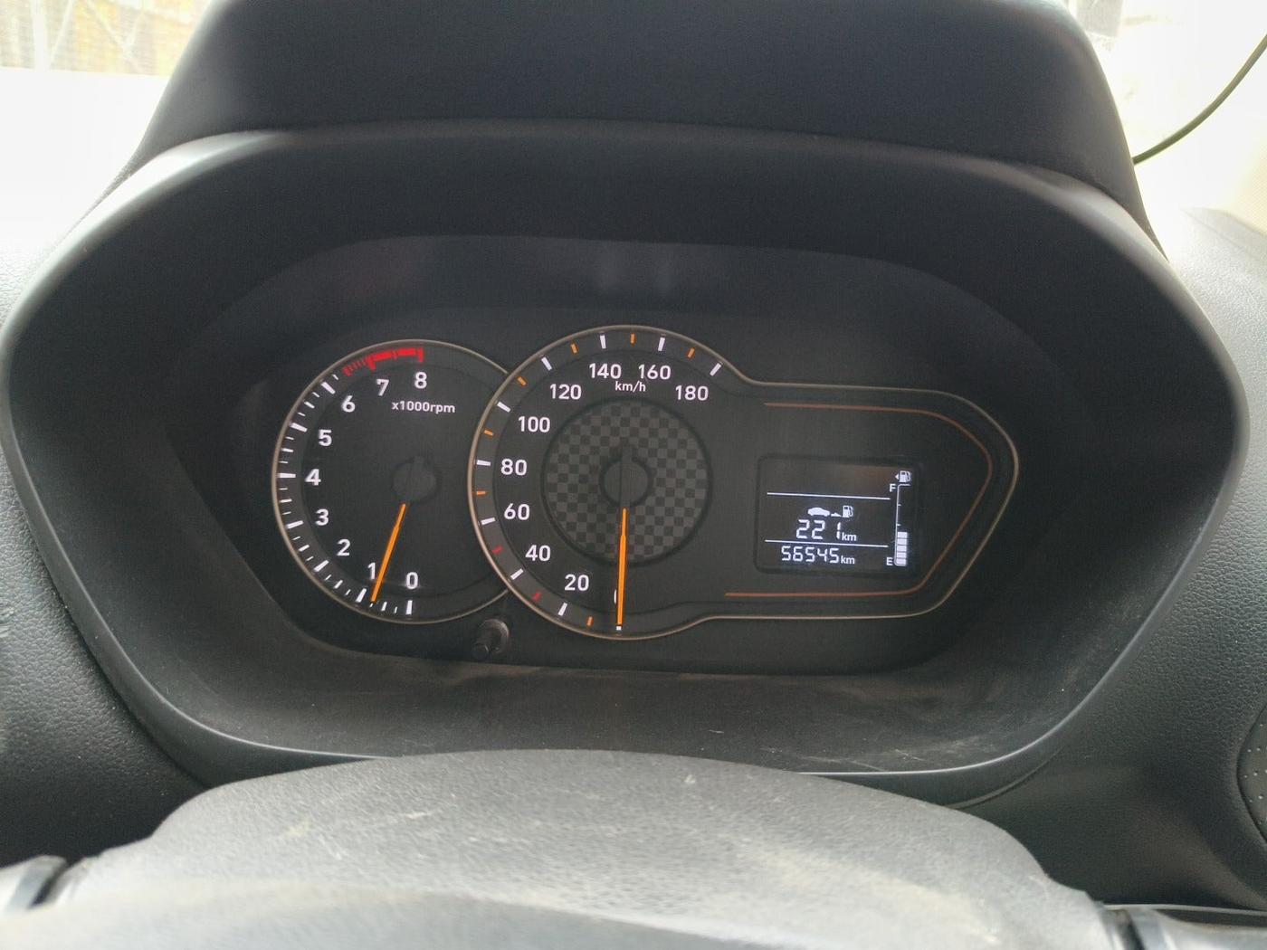 2019 Hyundai NEW SANTRO SPORTZ MT, Petrol, Manual, 56,800 km, interior