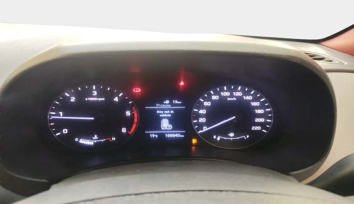 2018 Hyundai Creta SX (O) 1.6 DIESEL, Diesel, Manual, 1,88,840 km, interior