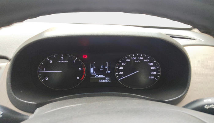 2017 Hyundai Creta SX 1.6 DIESEL, Diesel, Manual, 1,00,092 km, interior