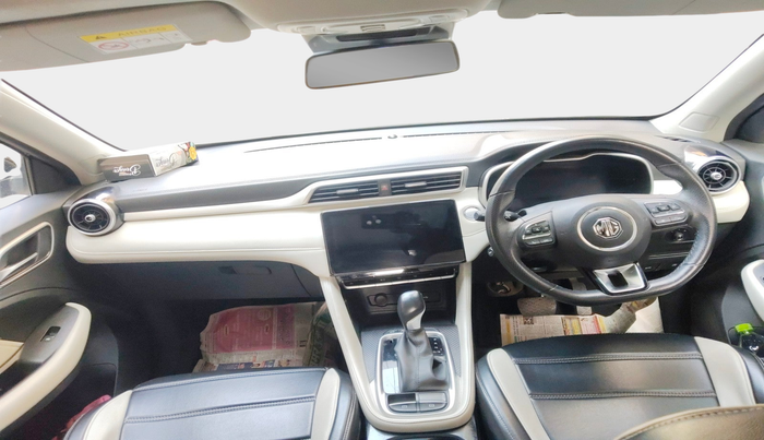 2023 MG ASTOR SMART 1.5 CVT, Petrol, Automatic, 22,304 km, interior