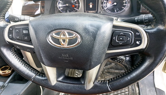 2017 Toyota Innova Crysta 2.7 ZX AT 7 STR, Petrol, Automatic, 1,92,843 km, interior