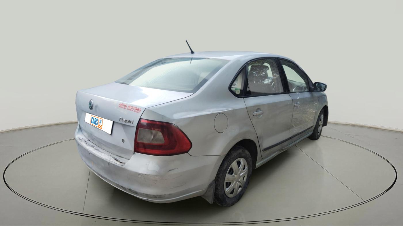 2013 Skoda Rapid ACTIVE 1.6 TDI CR MT PLUS, Diesel, Manual, 1,01,200 km, exterior