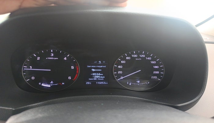 2015 Hyundai Creta SX (O) 1.6 DIESEL, Diesel, Manual, 1,10,253 km, interior