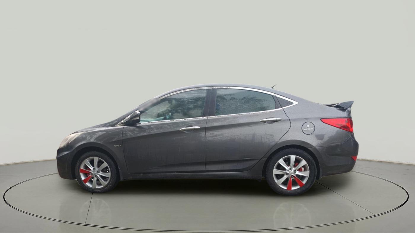 2013 Hyundai Verna FLUIDIC 1.6 CRDI SX, Diesel, Manual, 1,18,716 km, exterior