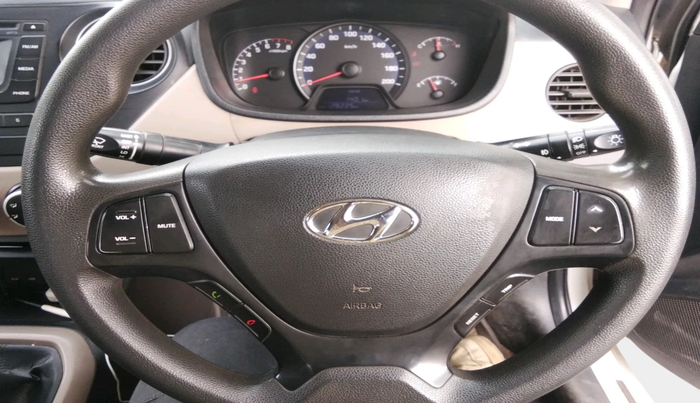 2016 Hyundai Xcent SX 1.2, Petrol, Manual, 1,28,225 km, interior