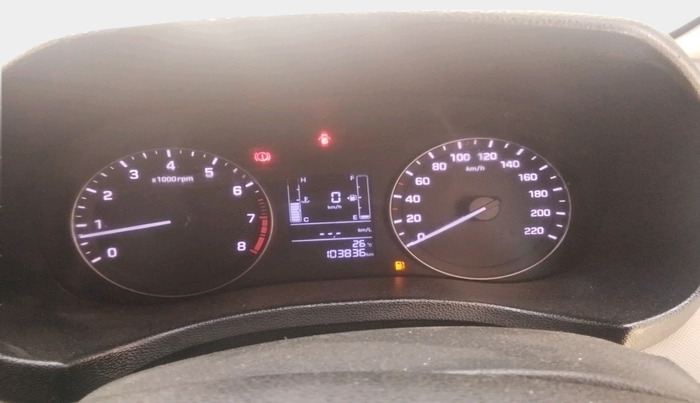 2019 Hyundai Creta SX 1.6 PETROL, Petrol, Manual, 1,03,836 km, interior