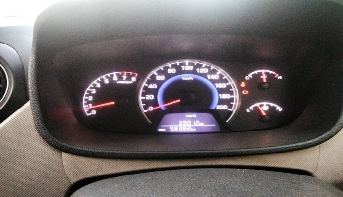 2017 Hyundai Grand i10 SPORTZ 1.2 KAPPA VTVT, Petrol, Manual, 58,382 km, interior