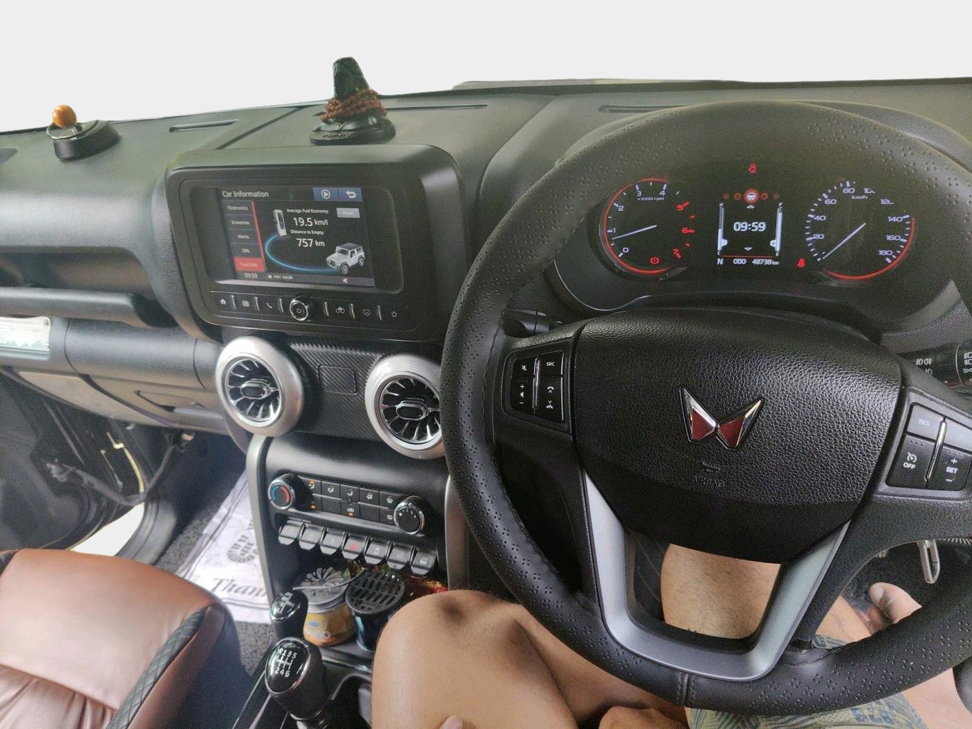 2023 Mahindra Thar LX HARD TOP 4WD MT, Diesel, Manual, 48,738 km, interior